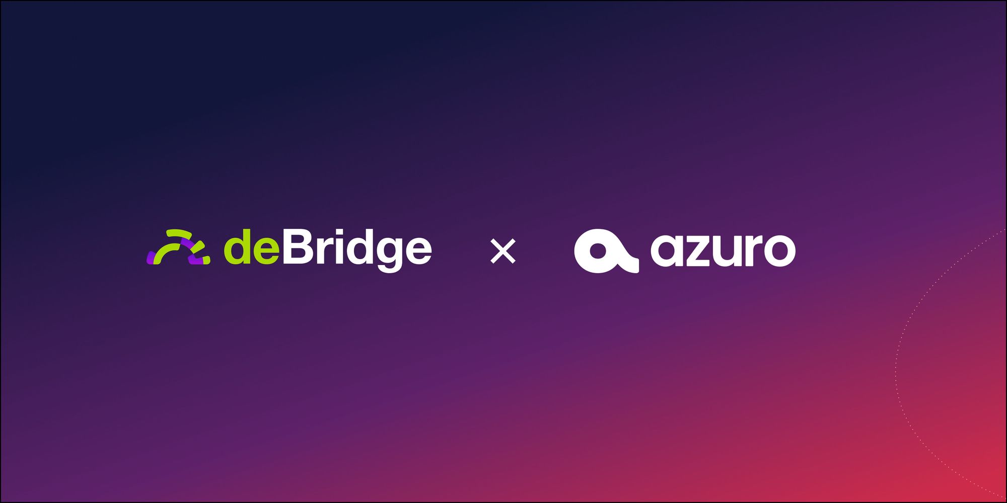 Azuro Teams Up with deBridge to Bring High-Speed Bridging to Azuro dApps