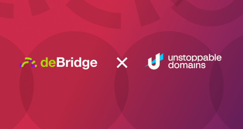 deBridge now supports Unstoppable Domains