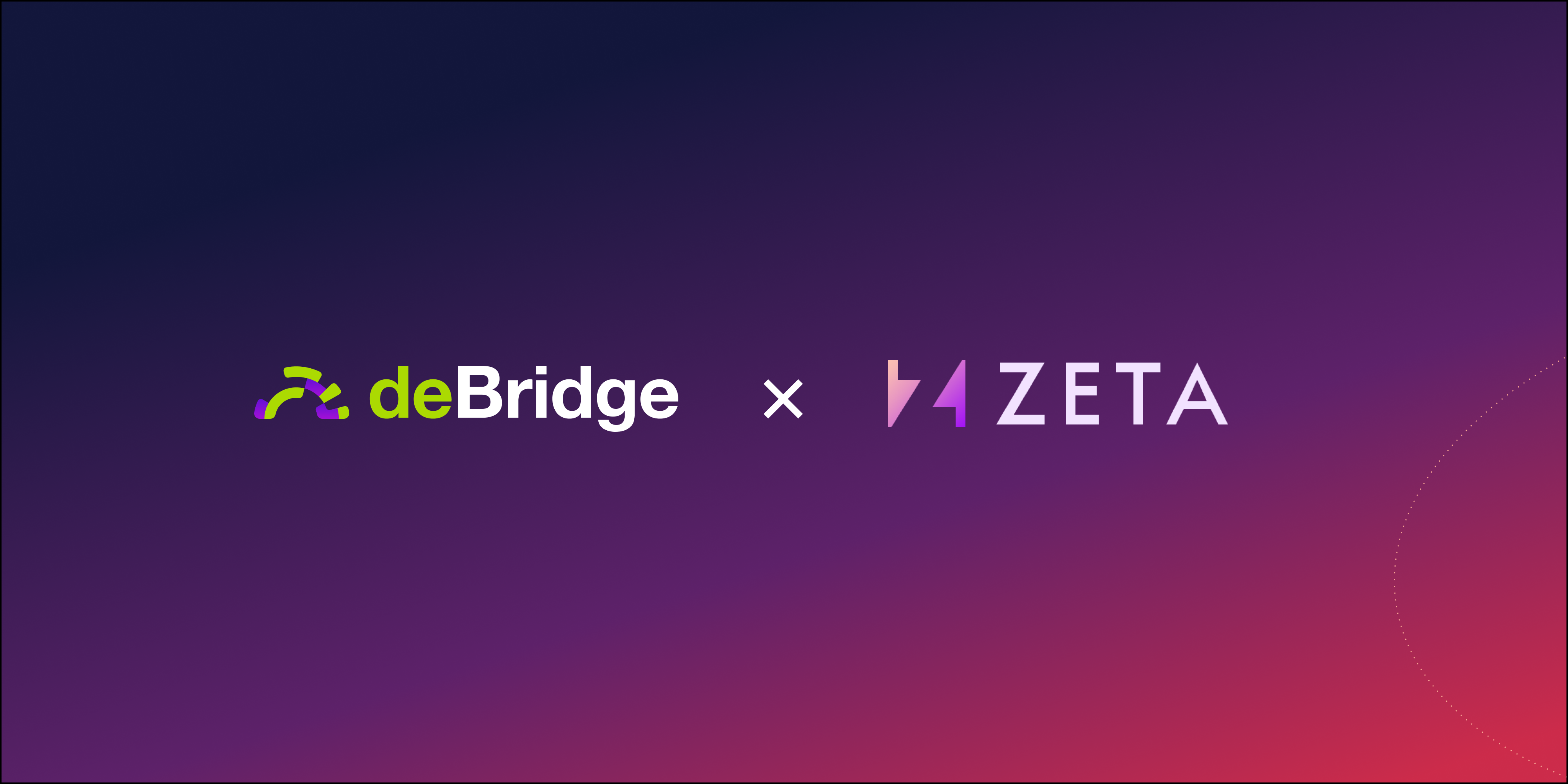 Zeta Markets Integrates deBridge Widget for Lightning-Fast Cross-Chain Deposits