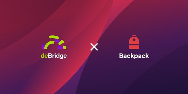deBridge Enables High Speed Bridging with Backpack Wallet