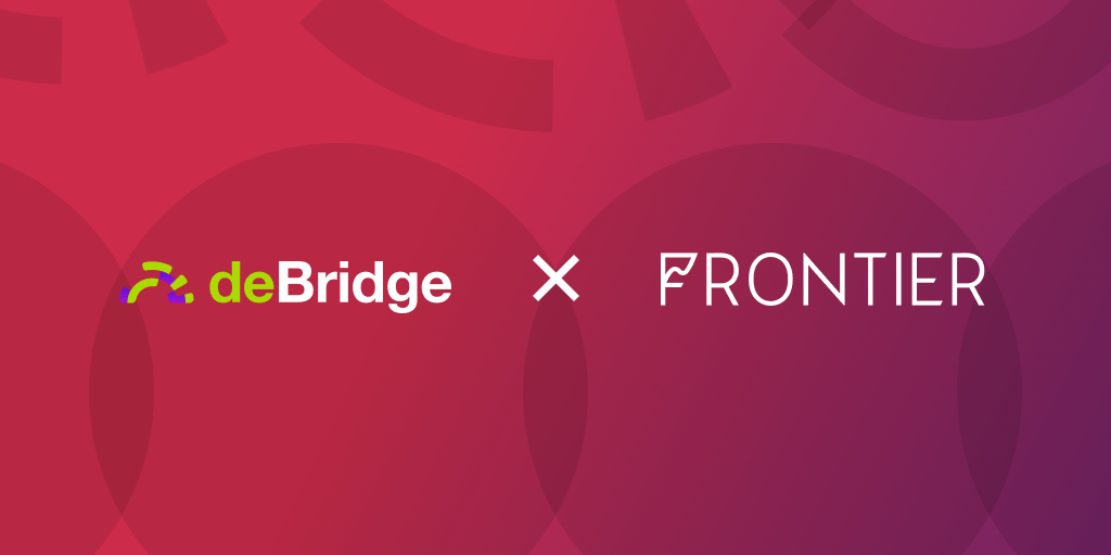 deBridge now live in Frontier Wallet