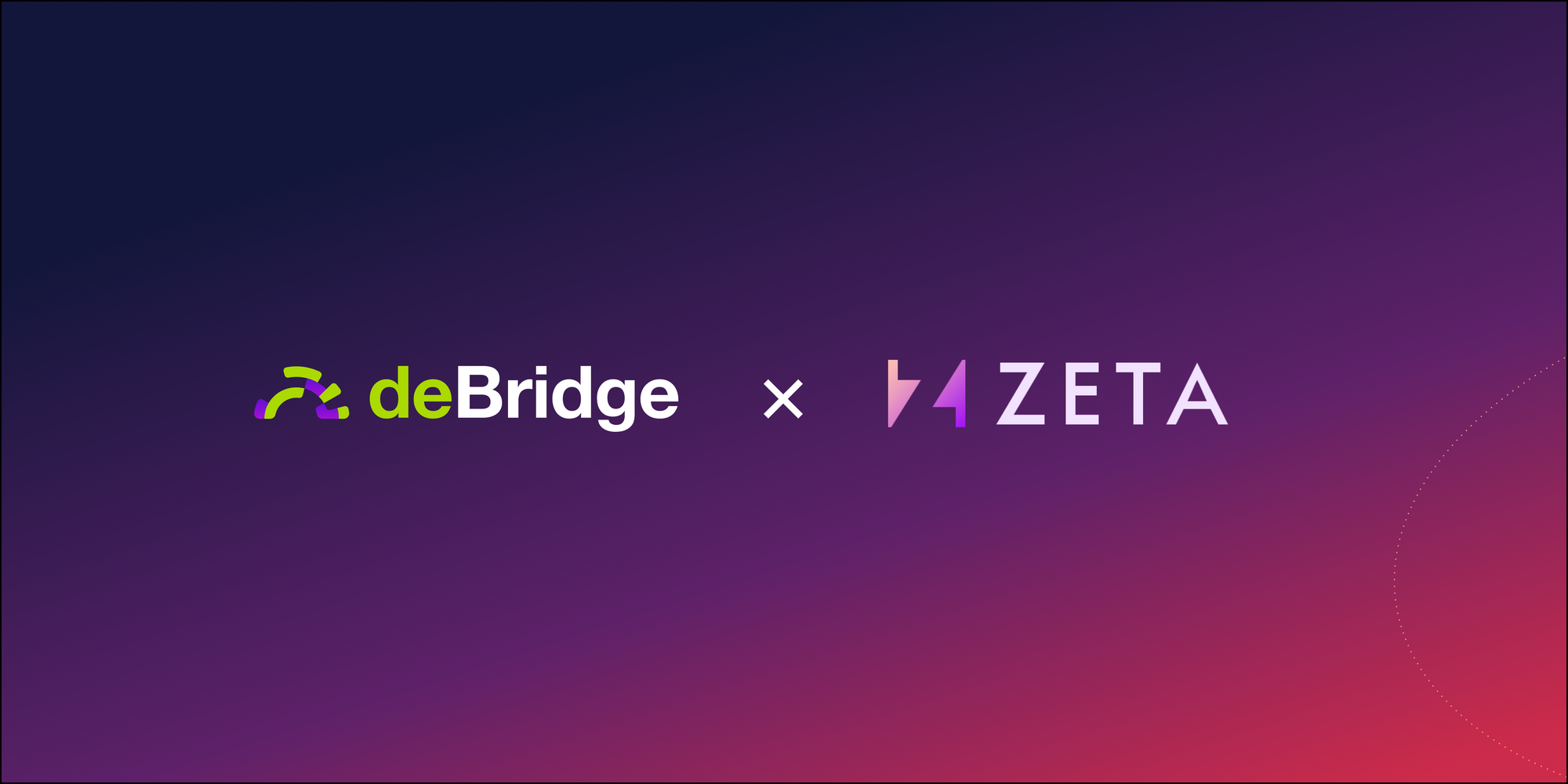 Zeta Markets Integrates deBridge Widget for Lightning-Fast Cross-Chain Deposits