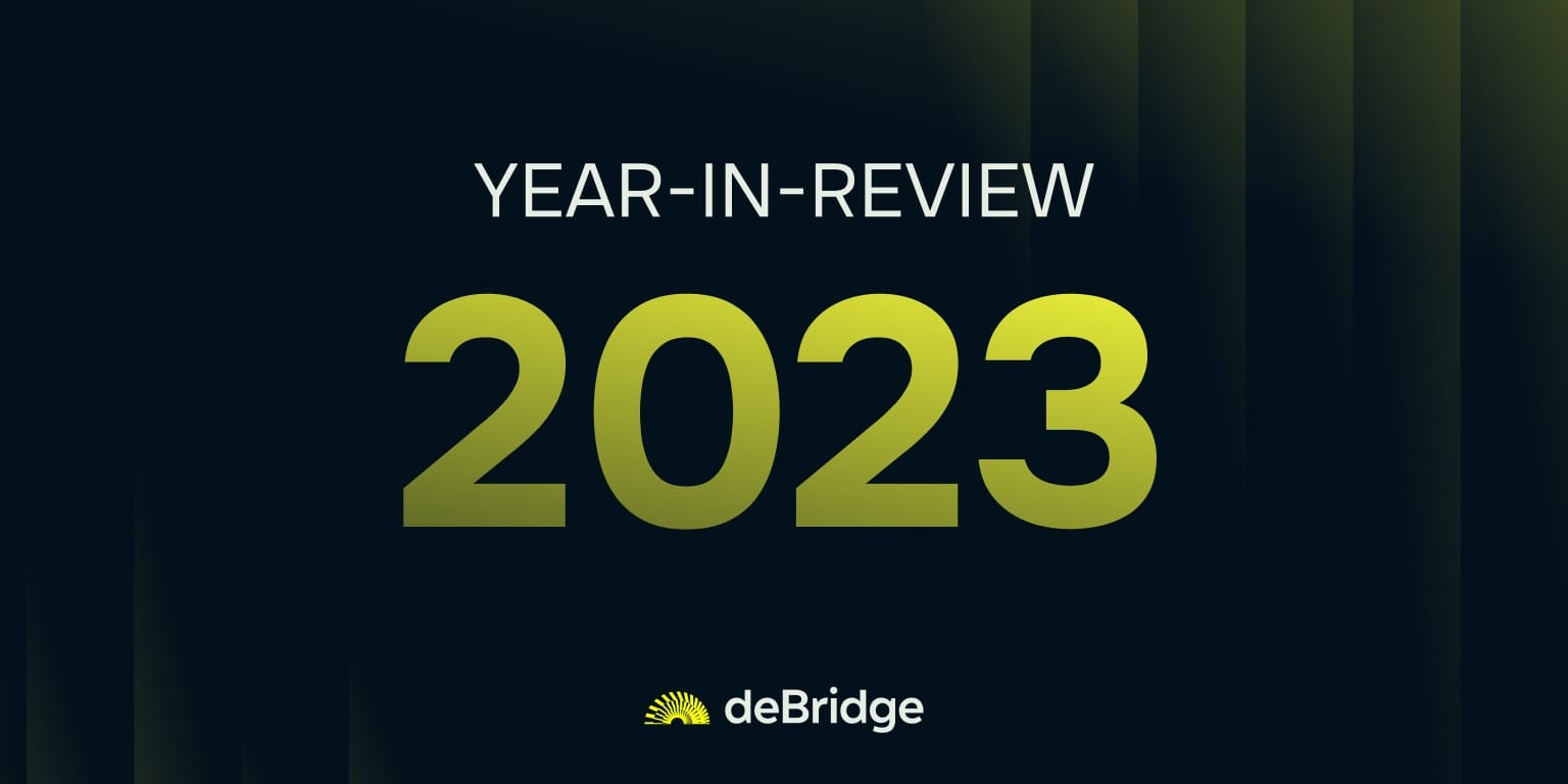 deBridge year in review 2023
