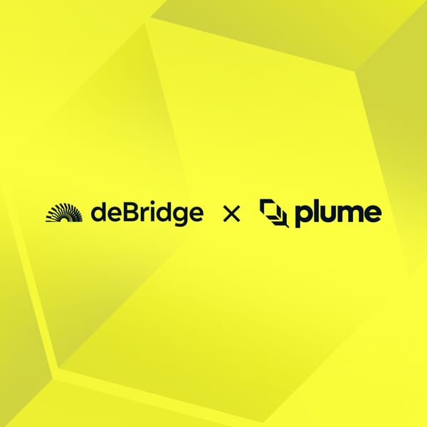 deBridge adds support for Plume blockchain