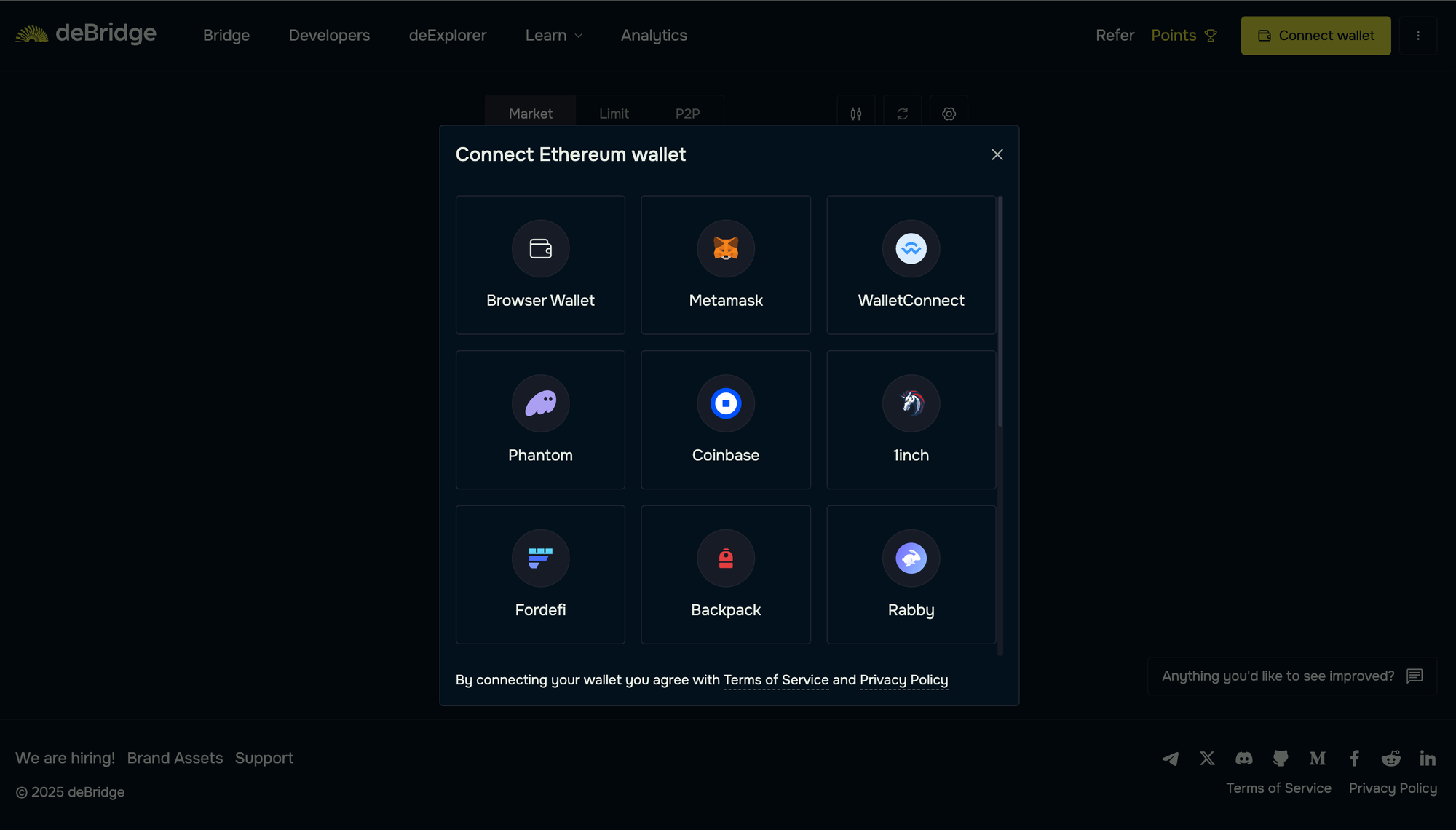 Connect EVM Wallet
