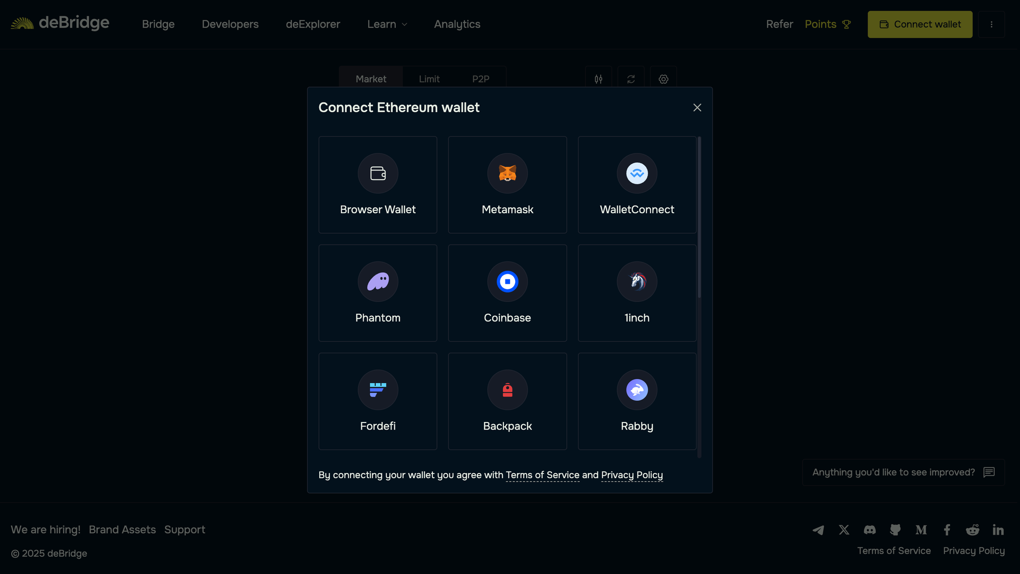 Connect EVM Wallet