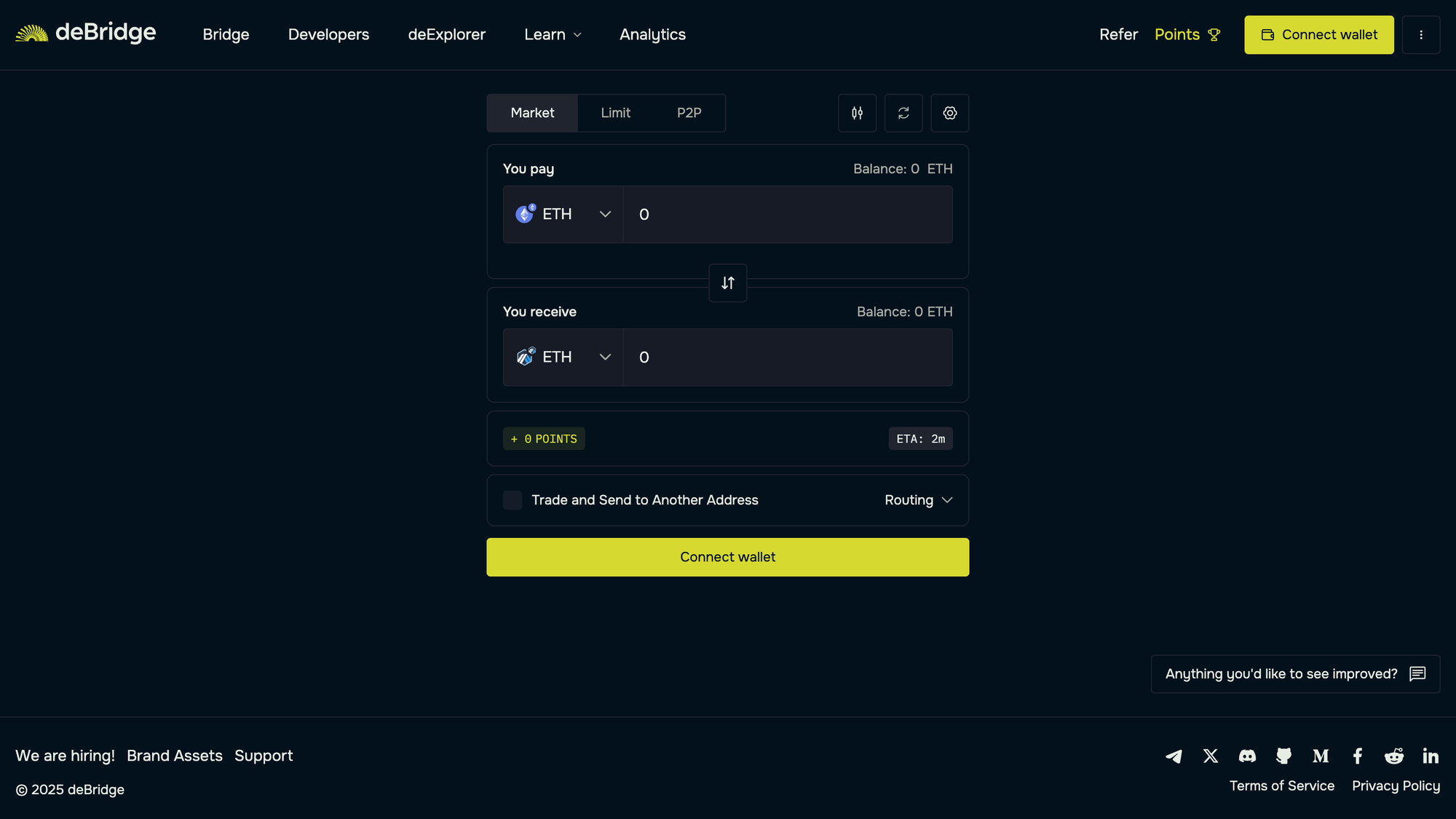 deBridge UI