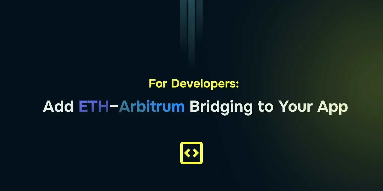 Integrate deBridge into your App