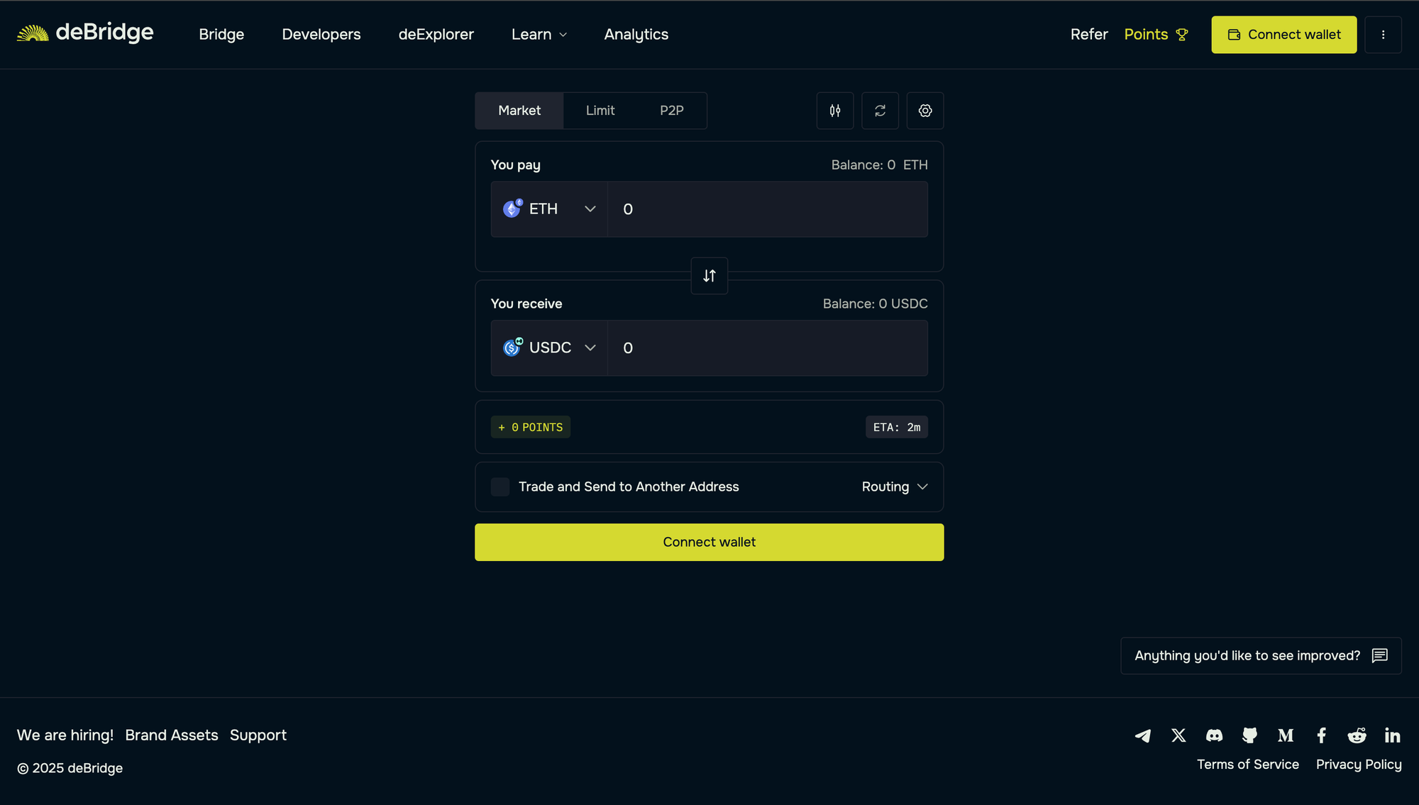 deBridge UI